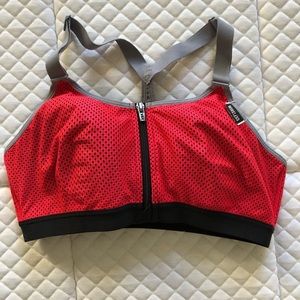 Victoria Sport Hot Pink Front Clasp Sports Bra